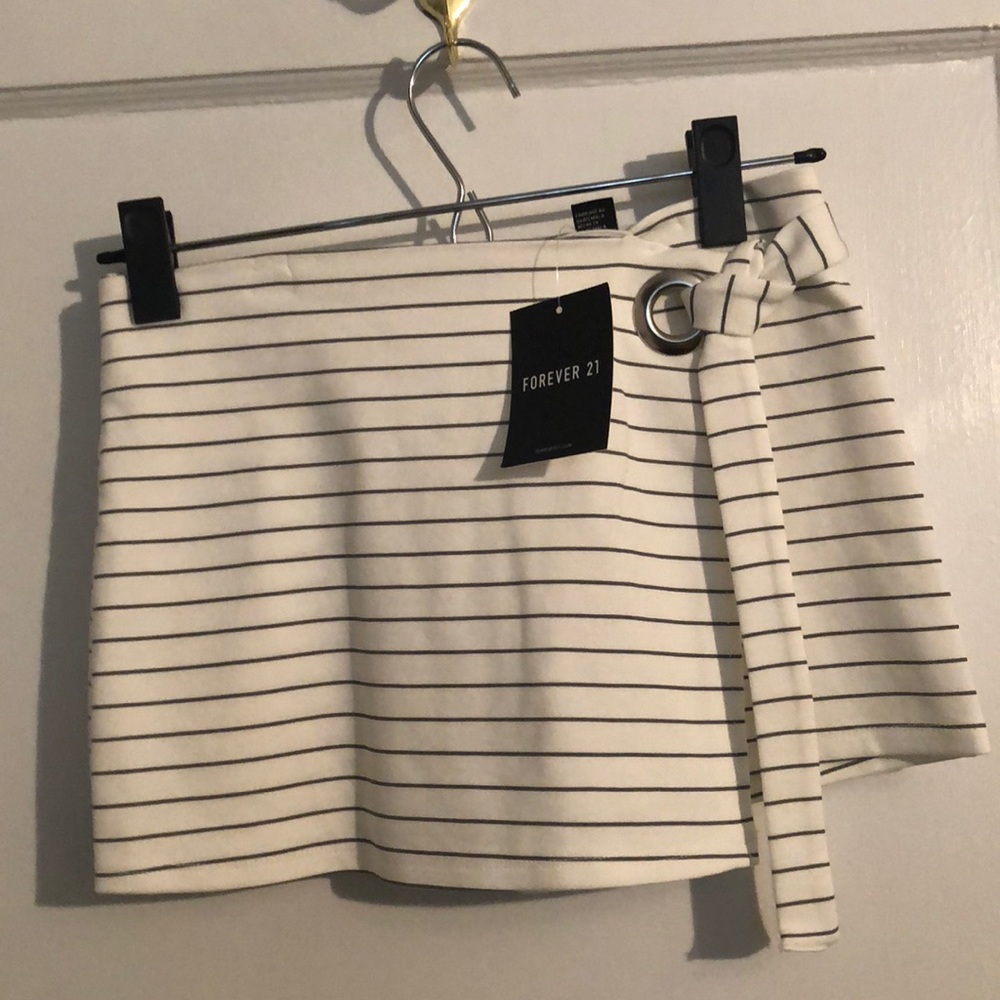Striped skort